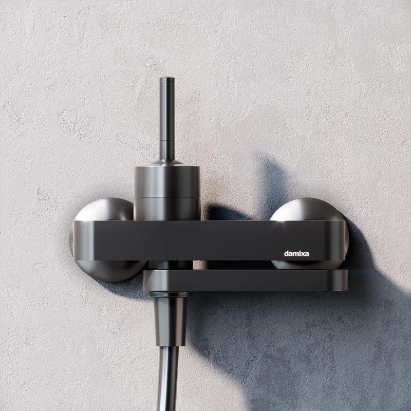 Смеситель для ванны и душа Damixa Arc 291000300 Черный матовый