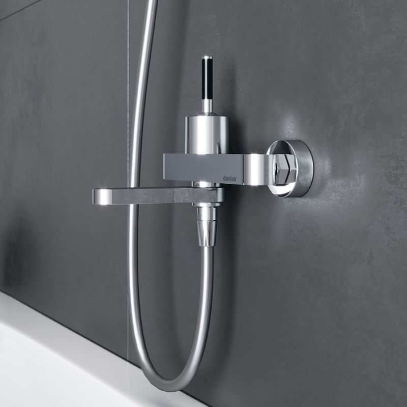 Смеситель для ванны и душа Damixa Arc 291000000 Хром Черный