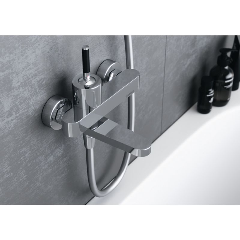 Смеситель для ванны и душа Damixa Arc 291000000 Хром Черный