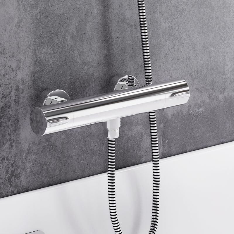 Смеситель для душа Damixa Scandinavian Pure 366000000 с термостатом Хром