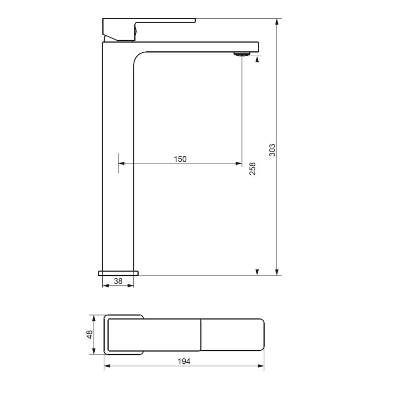 Смеситель для раковины Damixa Gala 530250000 Хром