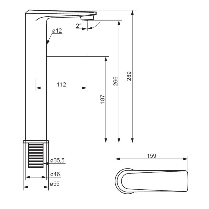 Смеситель для раковины Damixa Jupiter 770280000 Хром