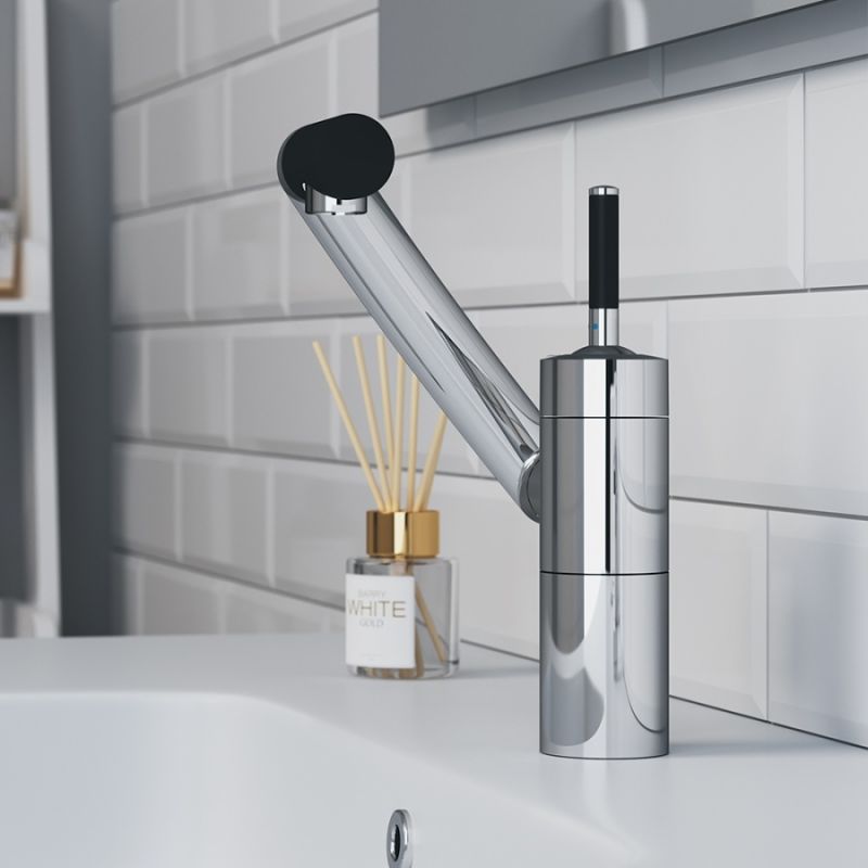 Смеситель для раковины Damixa Arc 290217464 Хром Черный