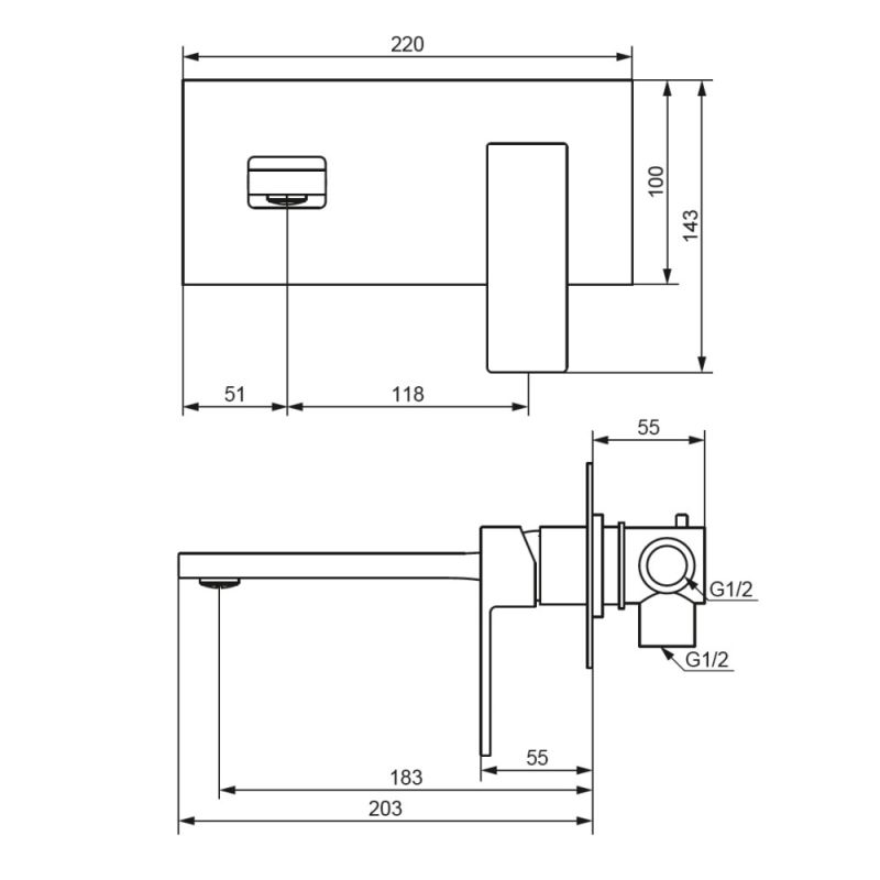 Смеситель для раковины Damixa Gala 530260000 Хром