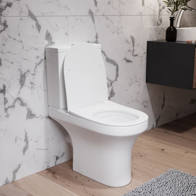 Унитаз компакт Damixa Skyline DX35C8600SC с бачком и сиденьем Микролифт