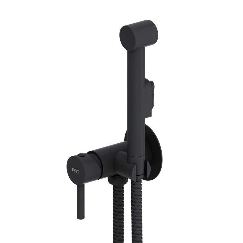 Гигиенический душ со смесителем Dorff Logic D3075000BL Черный