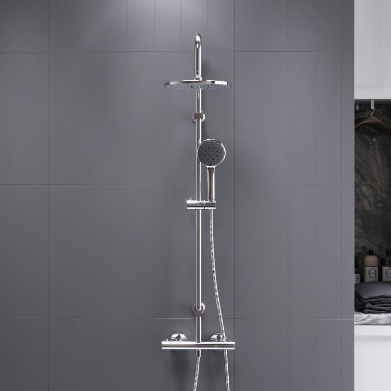 Душевая система Dorff Futura D0710400 с термостатом Хром