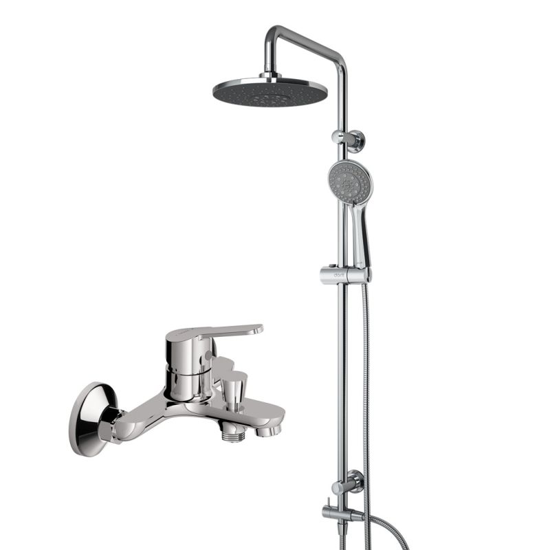 Душевая система Dorff Norma D0711010 Хром