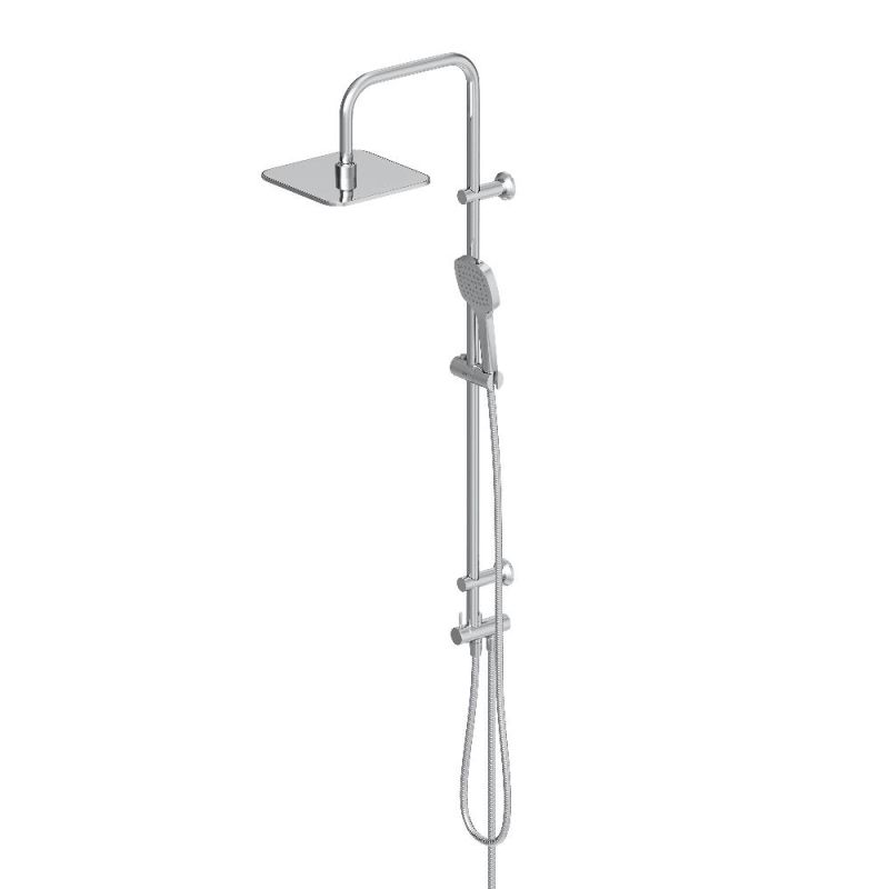 Душевая система Dorff Norma D0712000 Хром Серый