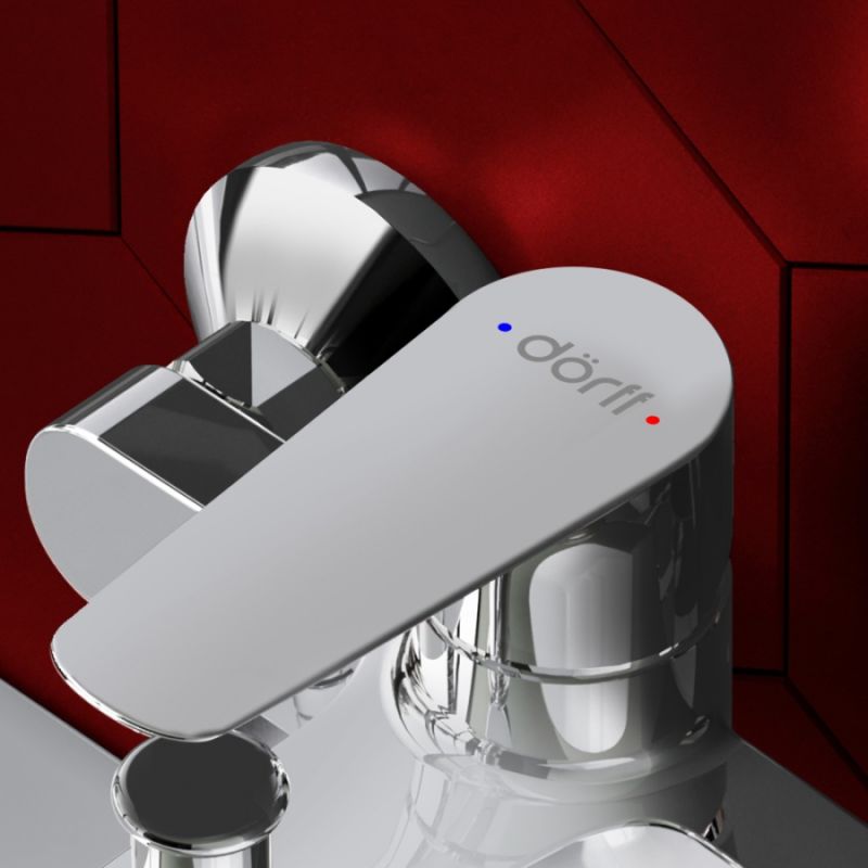 Смеситель для ванны и душа Dorff Prime D4011000 Хром