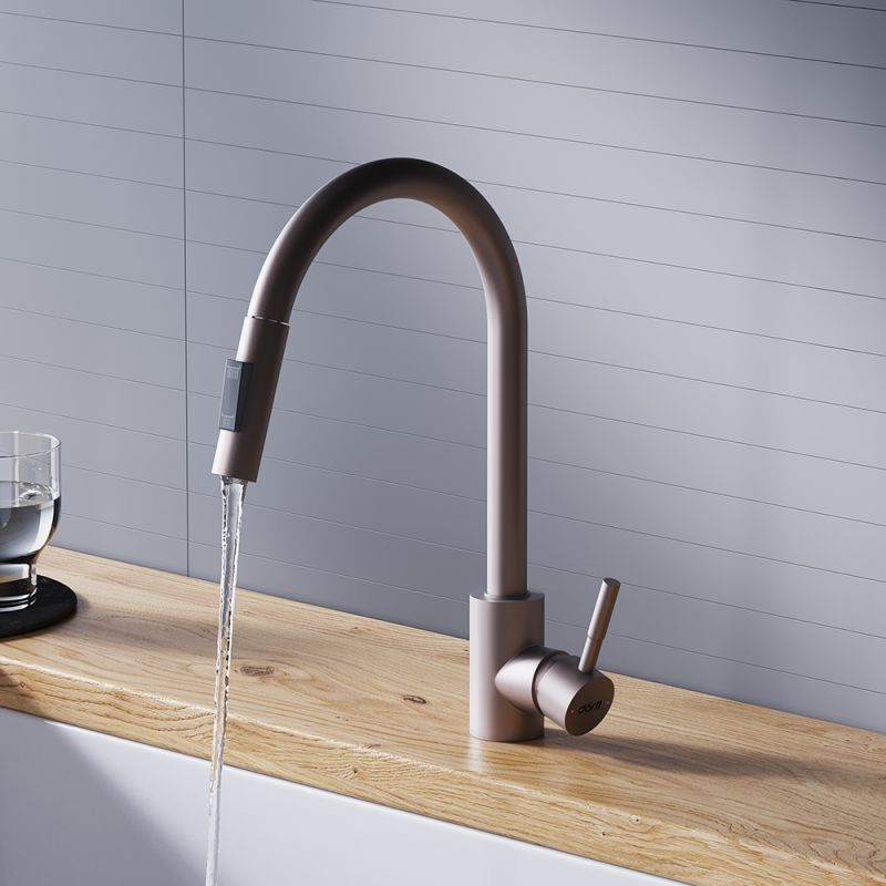 Смеситель для кухни Dorff Logic D3007511 Сатин