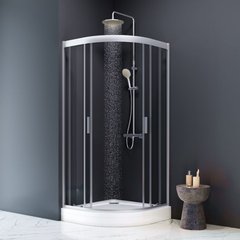 Акриловый поддон для душа AM.PM Gem W90T-401-090W с сифоном Белый