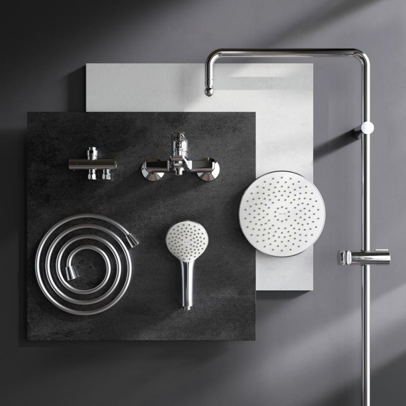 Душевая система AM.PM Gem F40890A14 Хром