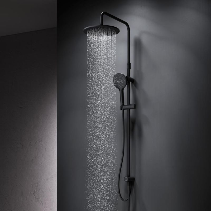 Душевая система AM.PM Like F0780022 Черная матовая