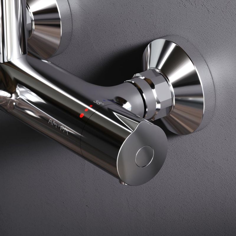 Душевая система AM.PM Like F0780564 с термостатом Хром