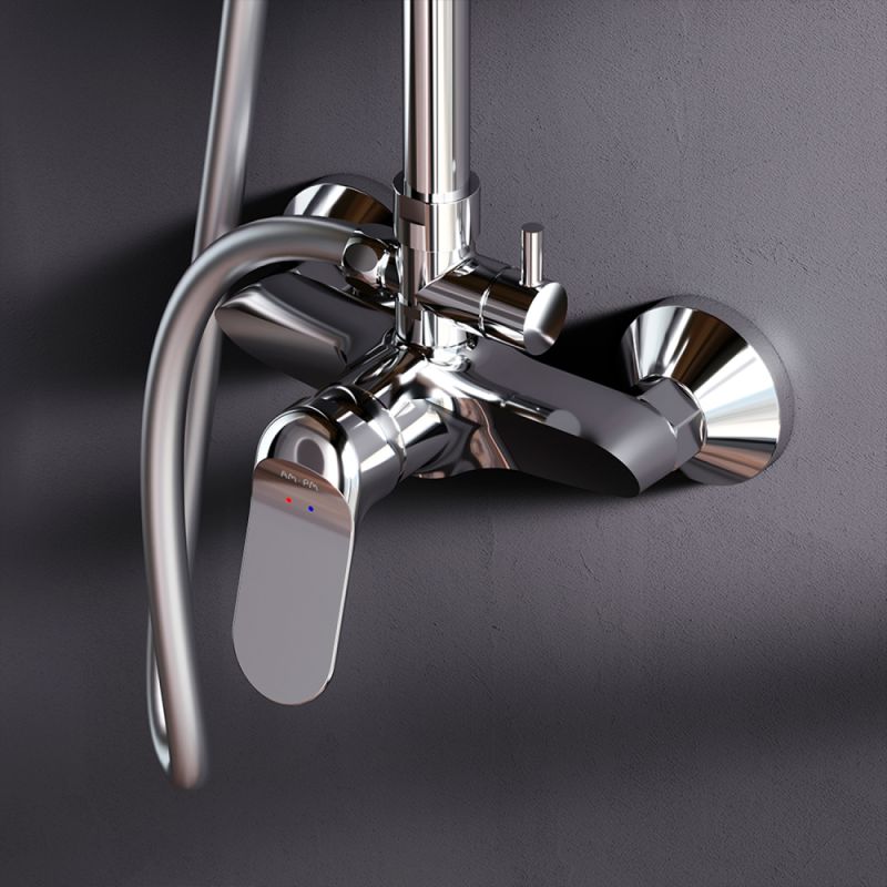 Душевая система AM.PM Sunny F0785C800 Хром