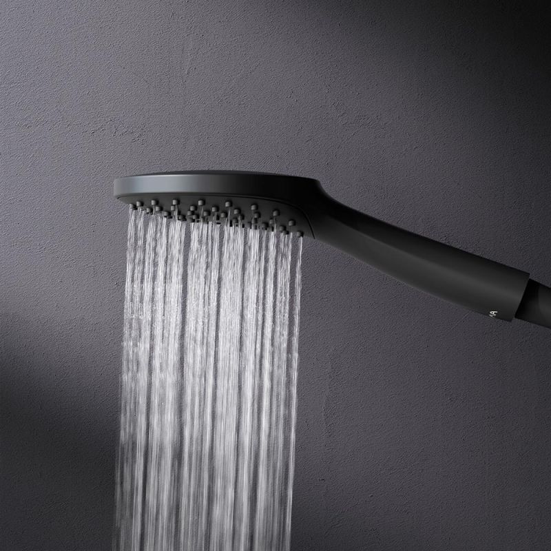 Душевая система AM.PM Sunny F0785C922 Черная матовая