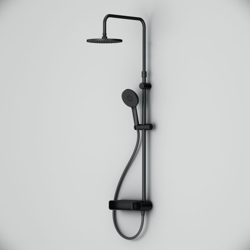 Душевая система AM.PM X-Joy F0785A622 Черная матовая