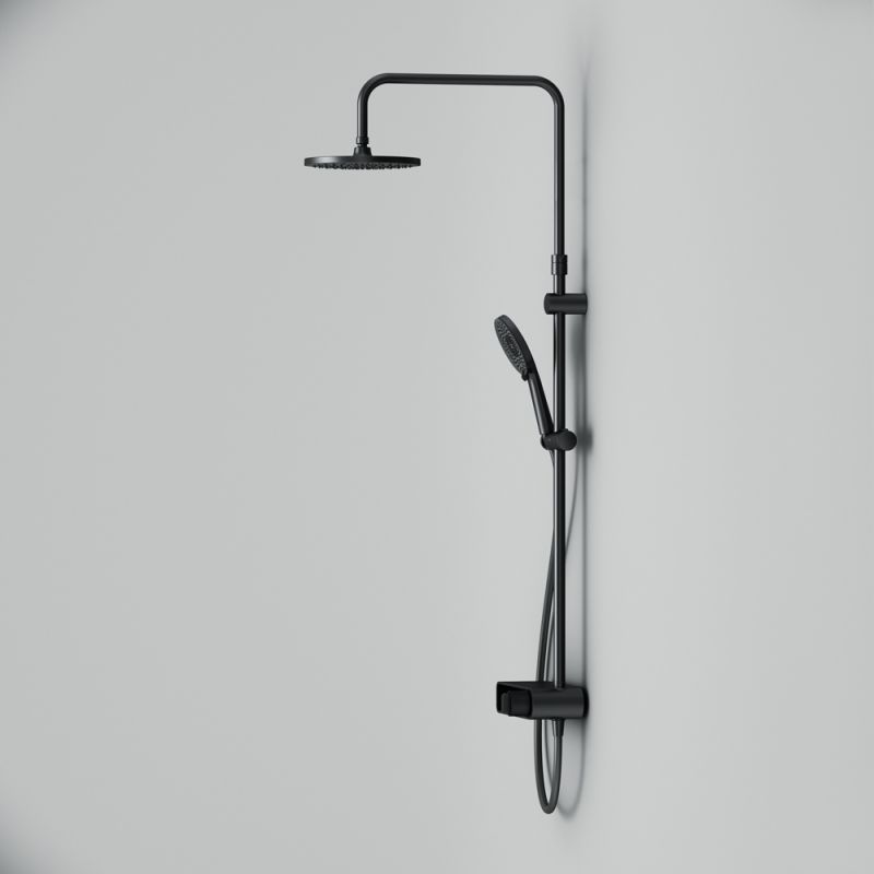 Душевая система AM.PM X-Joy F0785A622 Черная матовая