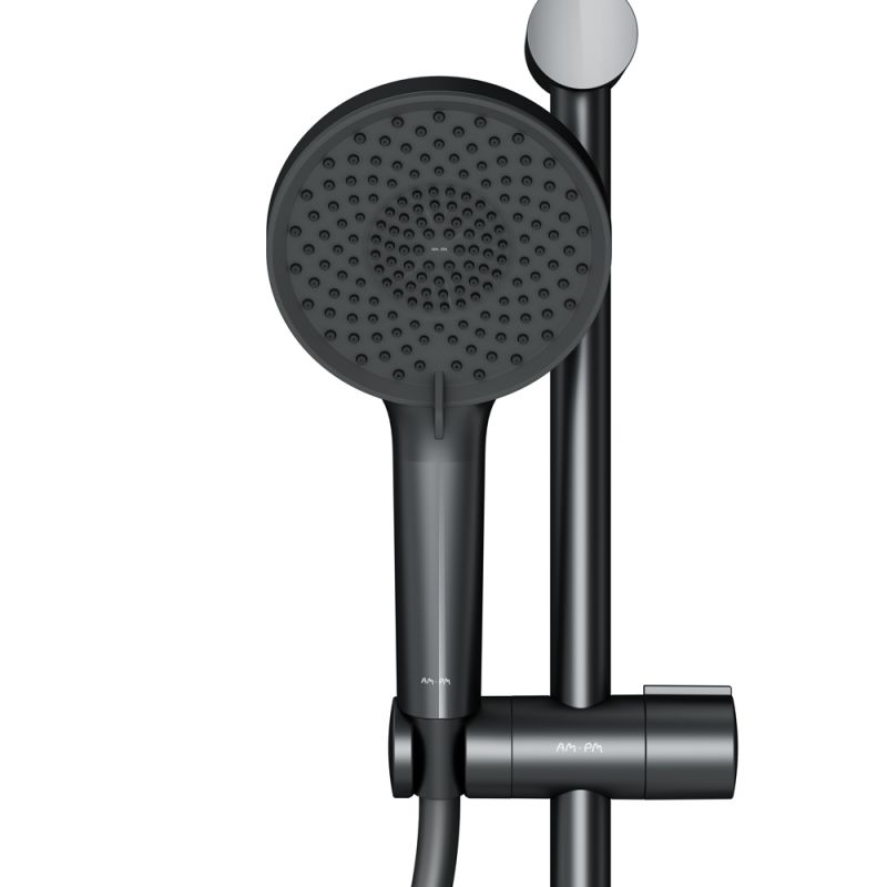 Душевая система AM.PM X-Joy F0785A622 Черная матовая