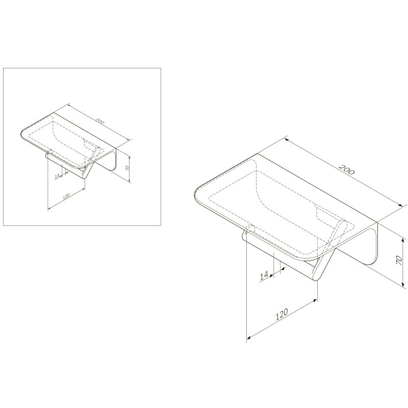 Держатель туалетной бумаги AM.PM Sensation A30341500 хром