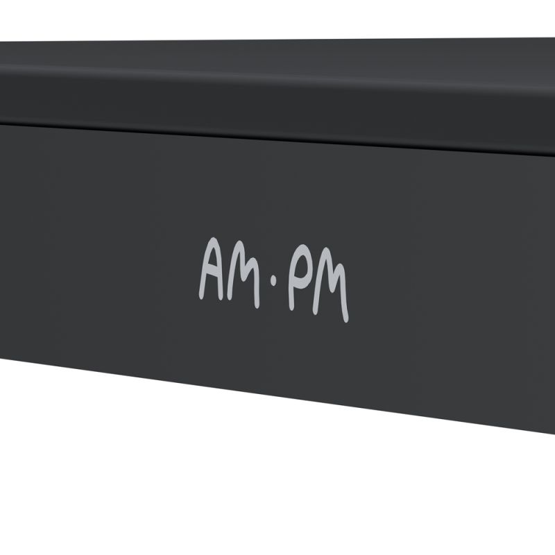 Держатель туалетной бумаги AM.PM Func A8F341422 с полкой Черный матовый