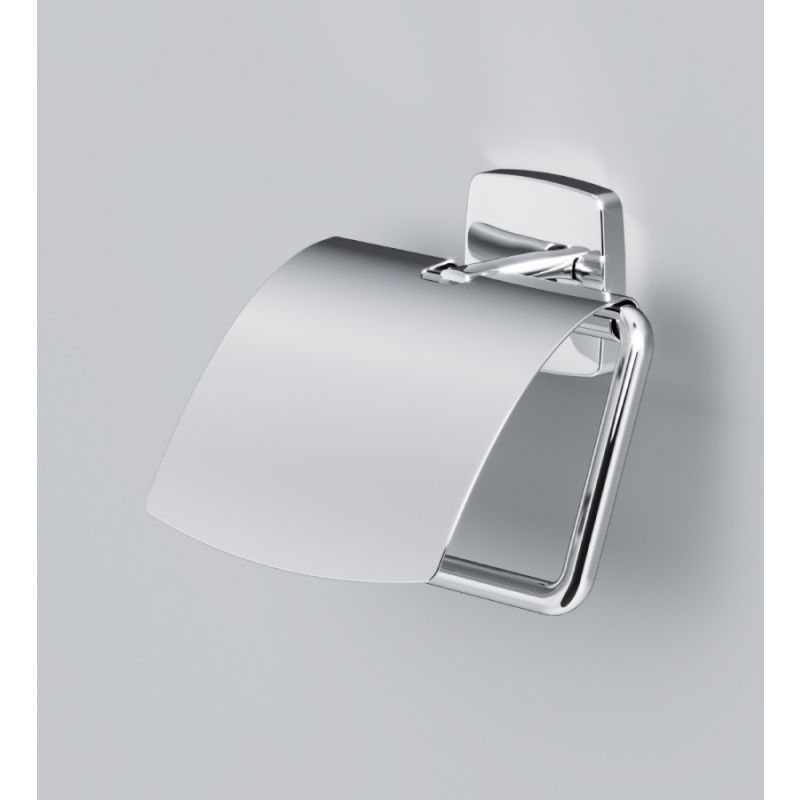Держатель туалетной бумаги AM.PM Gem A90341400 с крышкой Хром