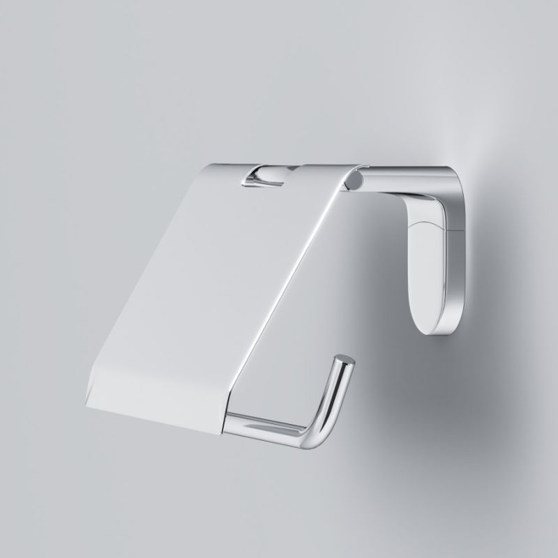 Держатель туалетной бумаги AM.PM Joy A84341400 с крышкой Хром