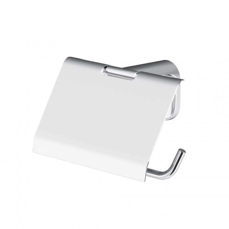 Держатель туалетной бумаги AM.PM Joy A84341400 с крышкой Хром