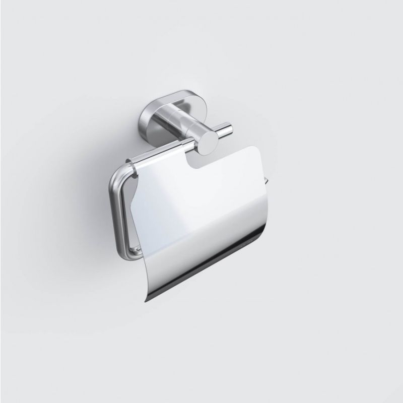 Держатель туалетной бумаги AM.PM Sense A74341400 с крышкой Хром