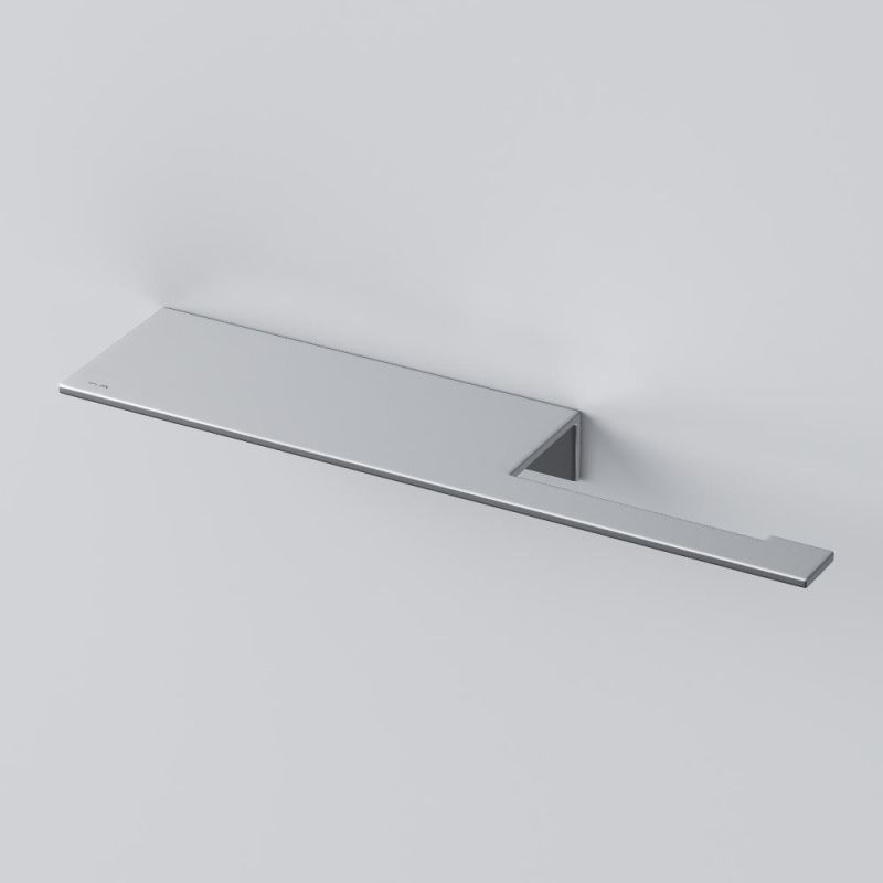 Держатель туалетной бумаги AM.PM Sense L A7454300 с полкой Серый