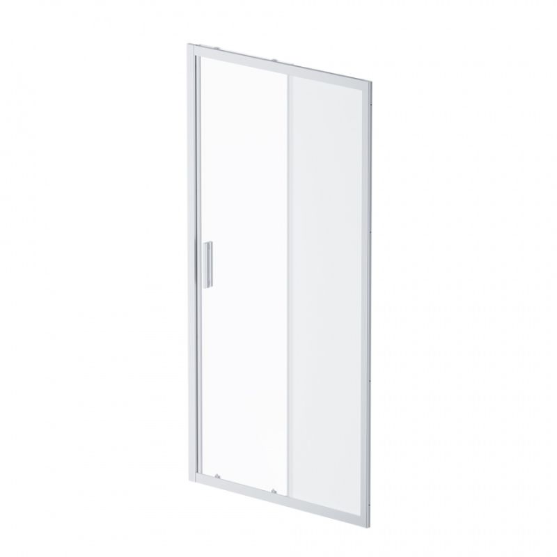 Душевая дверь AM.PM Gem Solo 100 W90G-100-1-195MM профиль Хром матовый стекло матовое-прозрачное