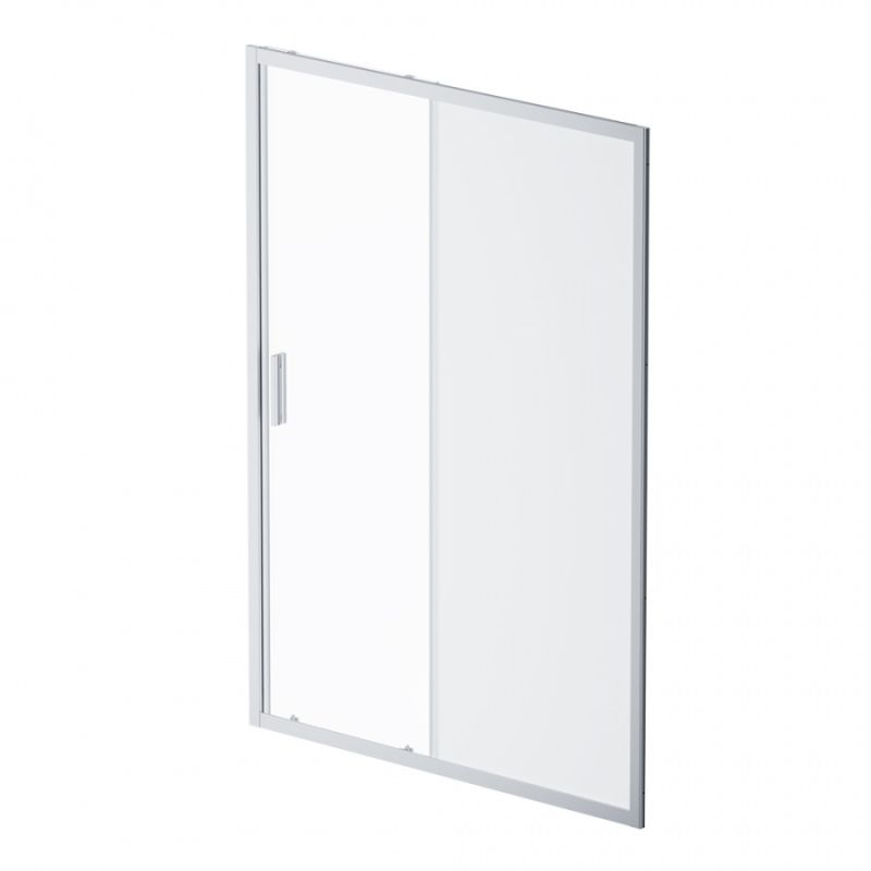 Душевая дверь AM.PM Gem 140 W90G-140-1-195MM профиль Хром матовый стекло матовое-прозрачное