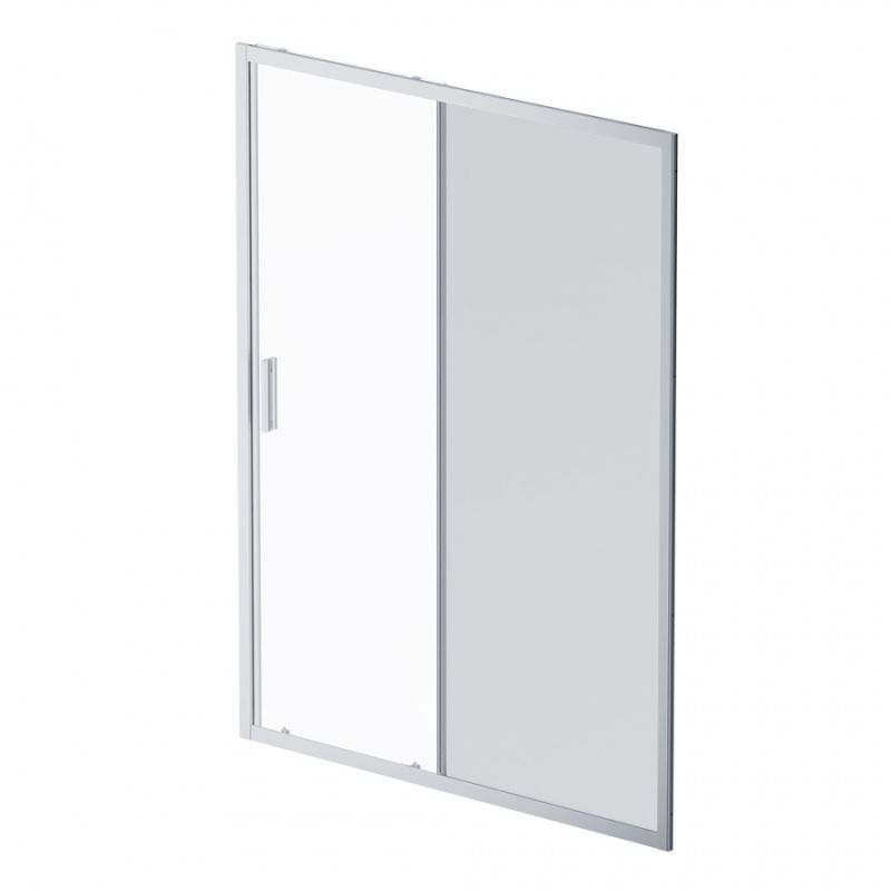 Душевая дверь AM.PM Gem 150 W90G-150-1-195MG профиль Хром матовый стекло тонированное-прозрачное