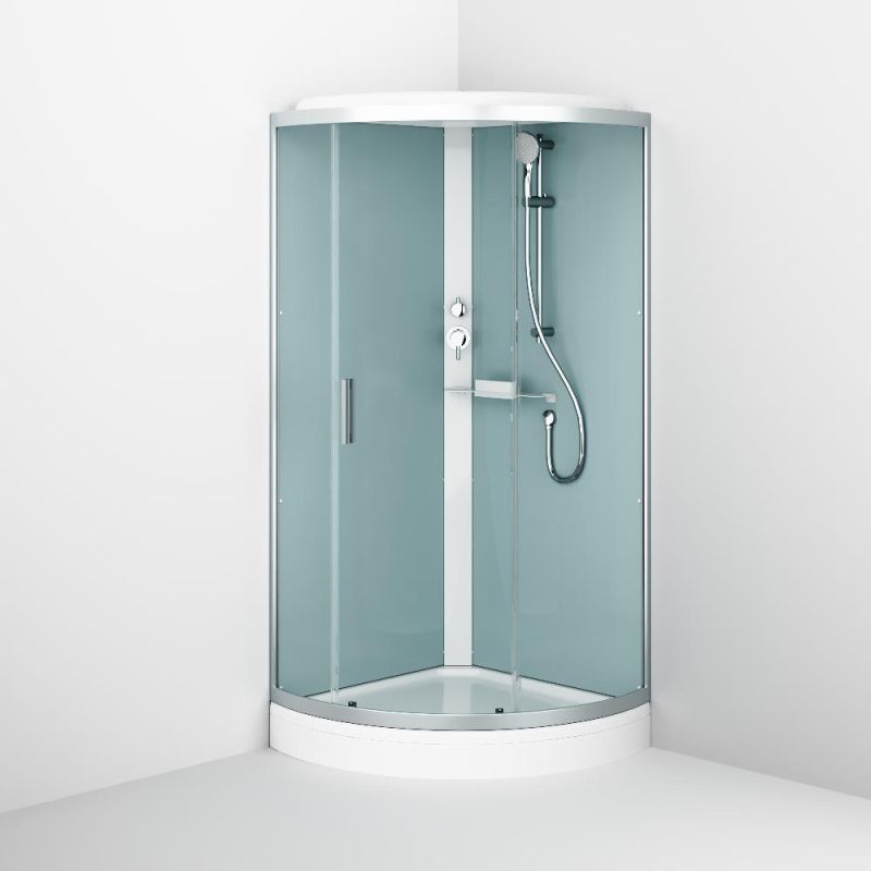 Душевая кабина AM.PM X-Joy W88C-401-090WT с крышей, белый