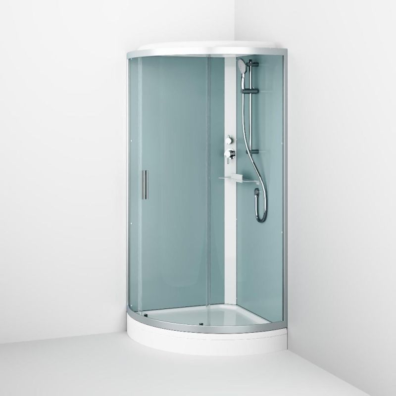 Душевая кабина AM.PM X-Joy W88C-401-090WT с крышей, белый