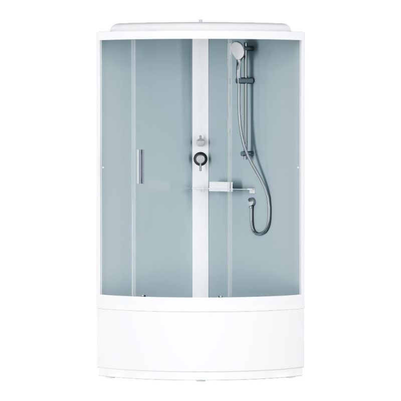 Душевая кабина AM.PM X-Joy W88C-401A-090WT с крышей, белый