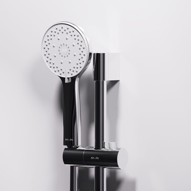 Душевая кабина AM.PM X-Joy Deep W94C-401A-090MT 90х90 см, высокий поддон, матовый хром