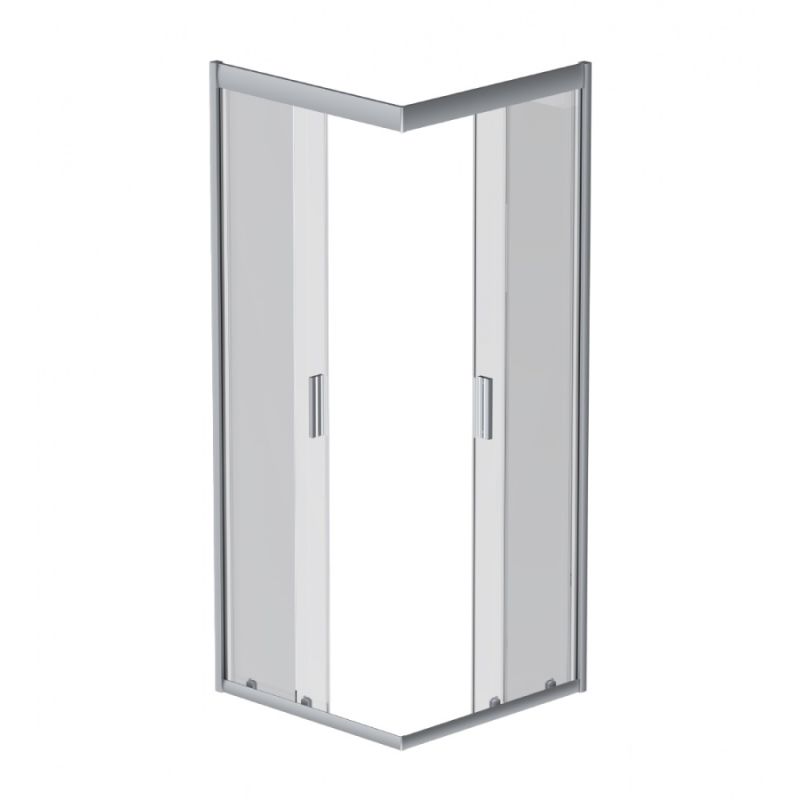 Душевой уголок AM.PM Gem 90х90 W90G-403-090MT профиль Серый стекло прозрачное