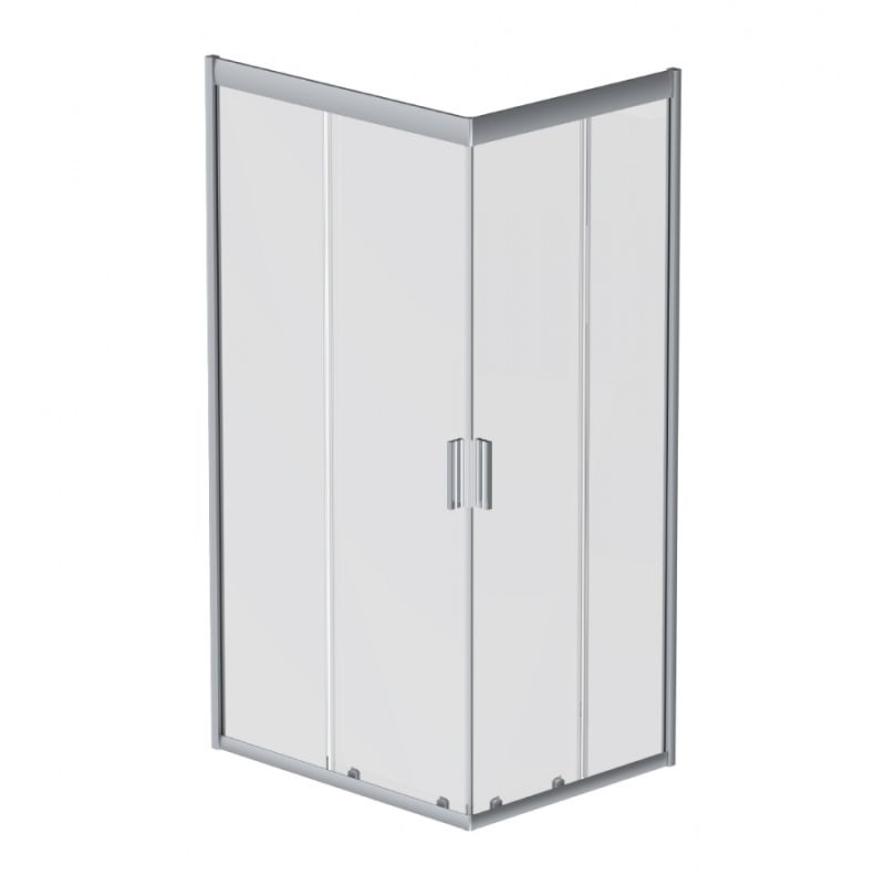 Душевой уголок AM.PM Gem 100х80 W90G-404-100280-MT профиль Хром матовый стекло прозрачное