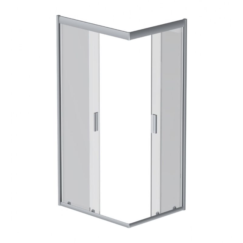 Душевой уголок AM.PM Gem 100х80 W90G-404-100280-MT профиль Хром матовый стекло прозрачное