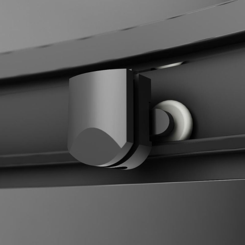 Душевой уголок AM.PM Gem 100х100 W90G-401-100BT профиль Черный матовый стекло прозрачное