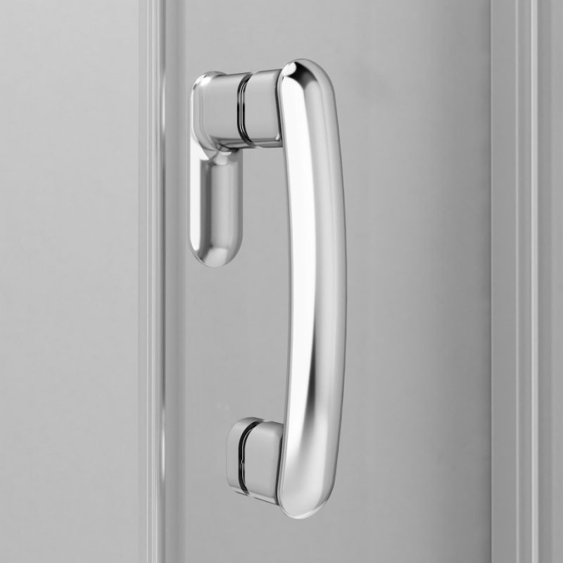 Душевой уголок AM.PM Like Solo Slide 120х80 W83G-302U120CT профиль Хром глянцевый стекло прозрачное