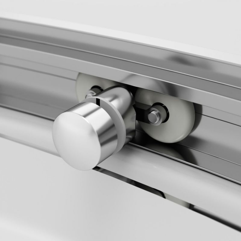 Душевой уголок AM.PM Like Solo Slide 120х80 W83G-302U120CT профиль Хром глянцевый стекло прозрачное