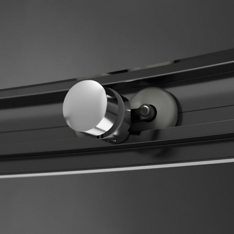 Душевой уголок AM.PM Like Solo Slide 90x90 W83G-315-090CG64 профиль Хром матовый стекло тонированное