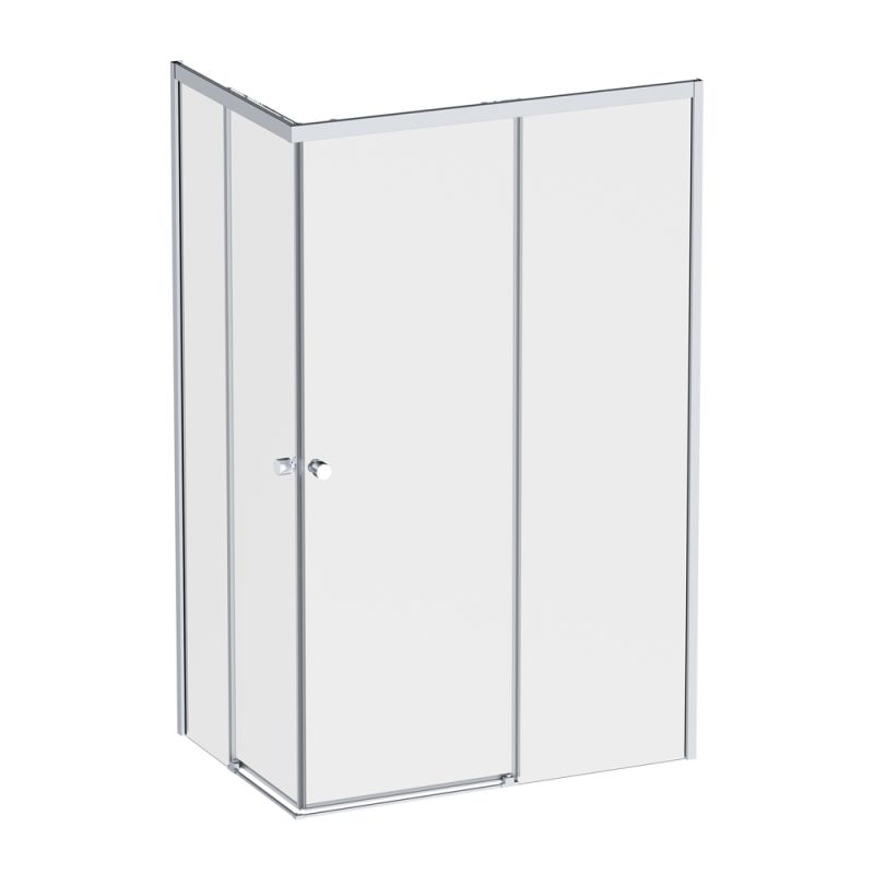 Душевой уголок AM.PM X-Joy 120х80 W94G-403-12080-MТ профиль Хром матовый стекло прозрачное