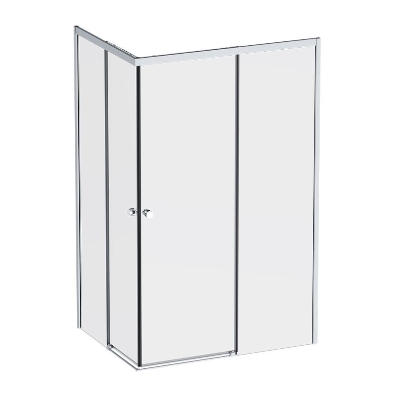 Душевой уголок AM.PM X-Joy 120х90 W94G-403-12090-MТ профиль Хром матовый стекло прозрачное