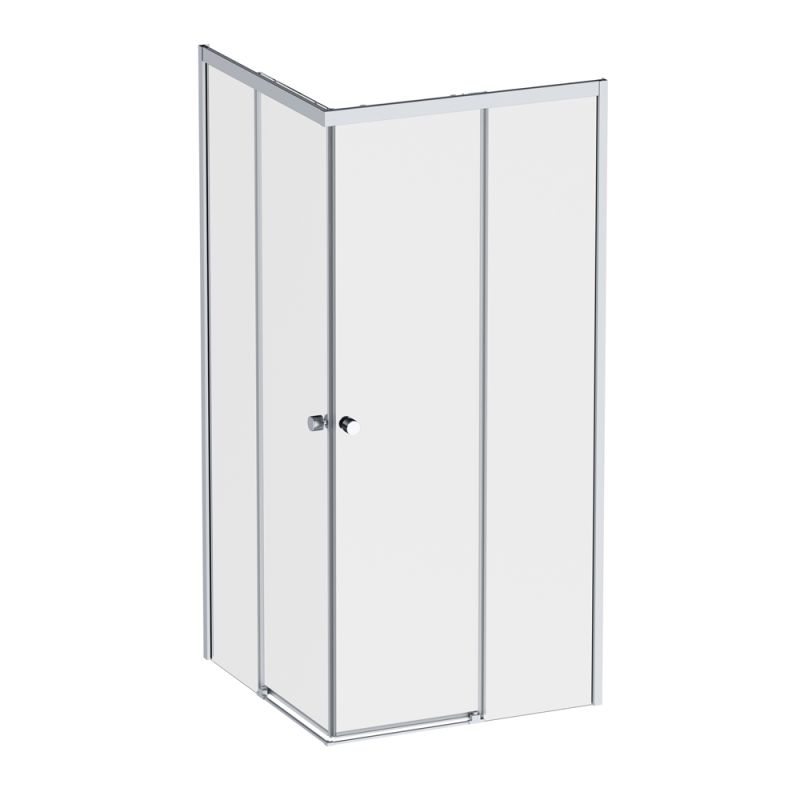 Душевой уголок AM.PM X-Joy 90х90 W94G-403-9090-МТ профиль Хром матовый стекло прозрачное