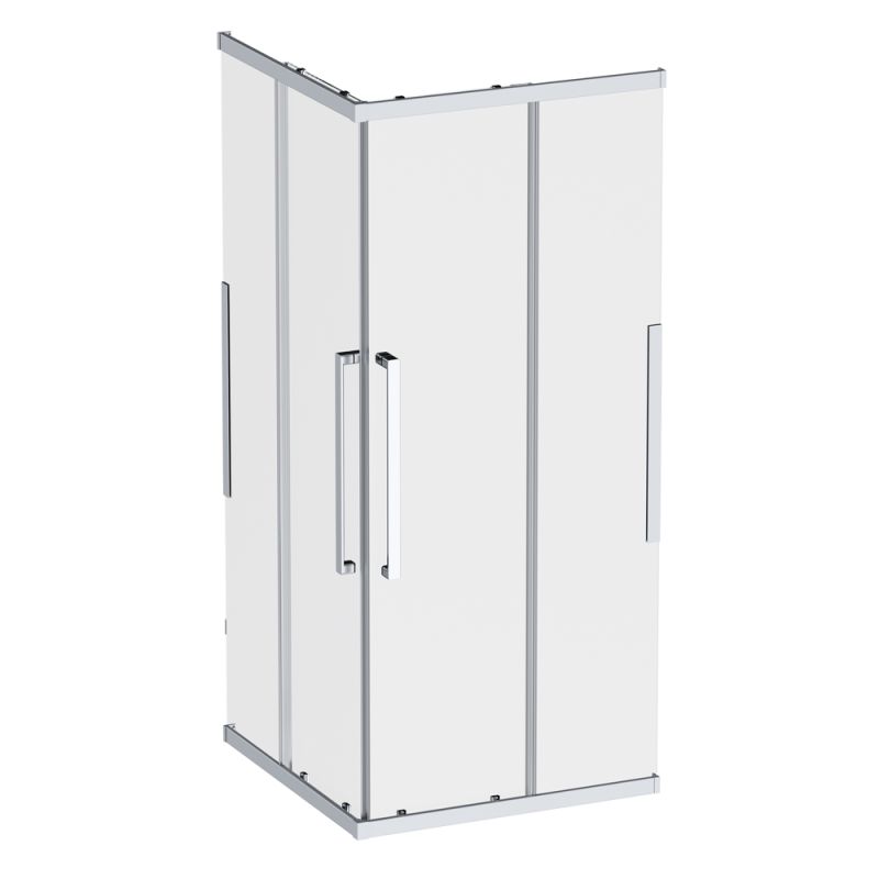 Душевой уголок AM.PM Func 90x90 W84G-403-9090-МТ профиль Хром матовый стекло прозрачное