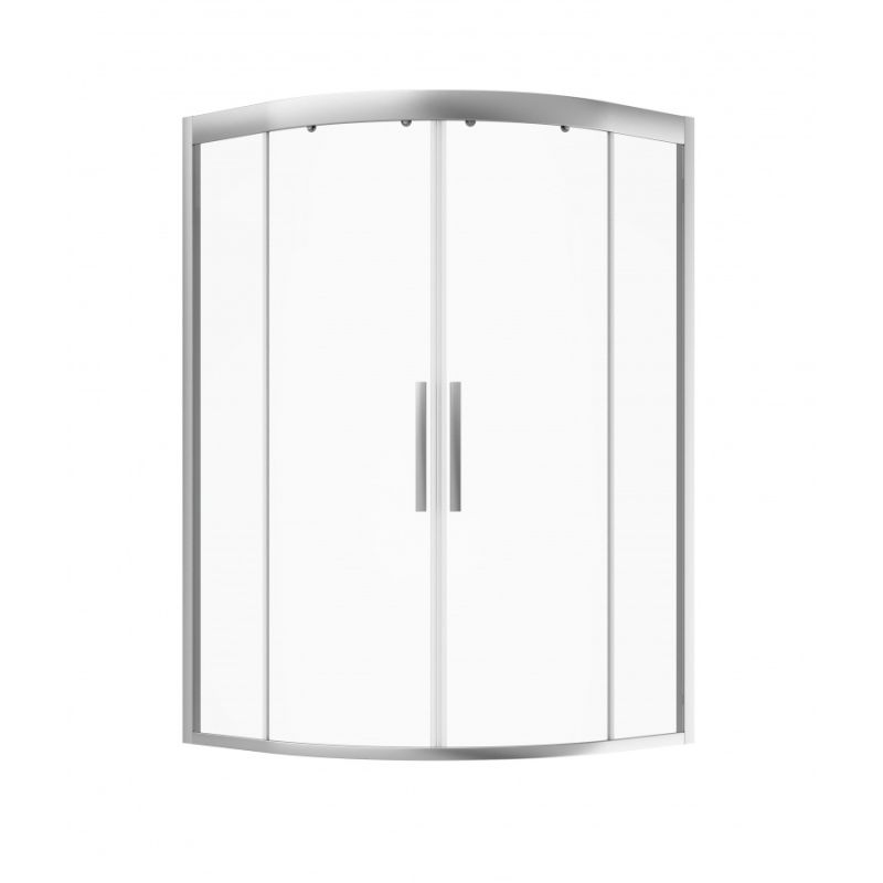 Душевой уголок AM.PM Gem W90G-401A090WT Профиль матовый хром, стекло прозрачно